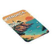 Spain Menorca Postcard Magneet (Rechterzijde)