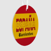 SPAIN Monogram - SEE BACK! Ornament (voorkant)