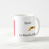 Spain Mug With Flag and Name of Anthem Koffiemok (Voorkant rechts)
