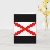 Spain Old Flag New Spanish Indies Conquistador  Kaart (Gele Bloem)