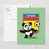 Spain Panda Briefkaart (Voorkant / Achterkant)