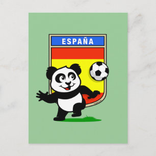 Spain Panda Briefkaart