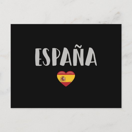 Spain Soccer FC Briefkaart (Voorkant)