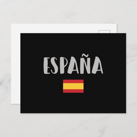 Spain Soccer FC Briefkaart (Voorkant / Achterkant)