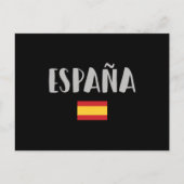 Spain Soccer FC Briefkaart (Voorkant)