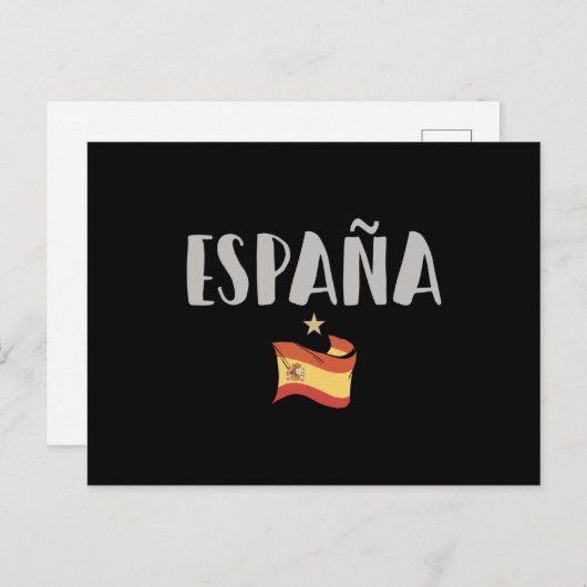 Spain Soccer FC Briefkaart (Voorkant / Achterkant)