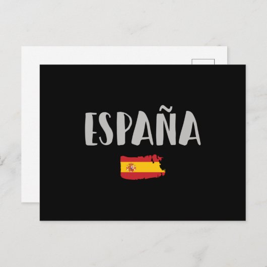 Spain Soccer FC Briefkaart (Voorkant / Achterkant)