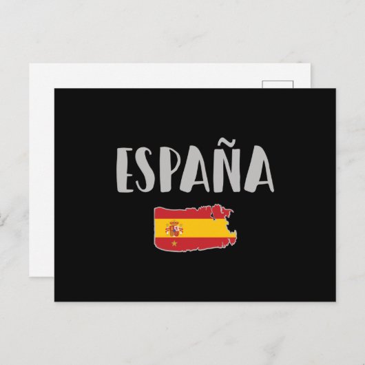 Spain Soccer FC Briefkaart (Voorkant / Achterkant)
