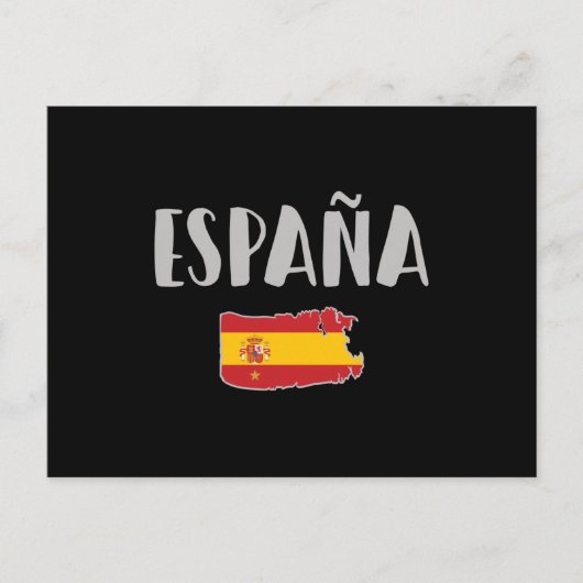 Spain Soccer FC Briefkaart (Voorkant)