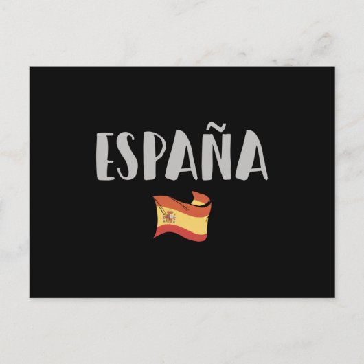 Spain Soccer FC Briefkaart (Voorkant)