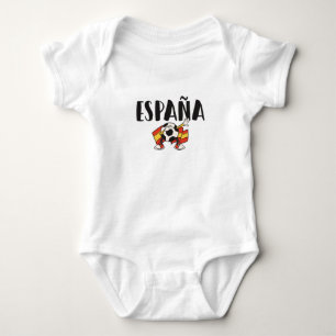 Spain Soccer FC Romper