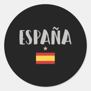 Spain Soccer FC Ronde Sticker