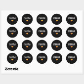 Spain Soccer FC Ronde Sticker (Vel)