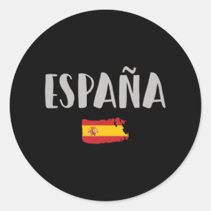 Spain Soccer FC Ronde Sticker