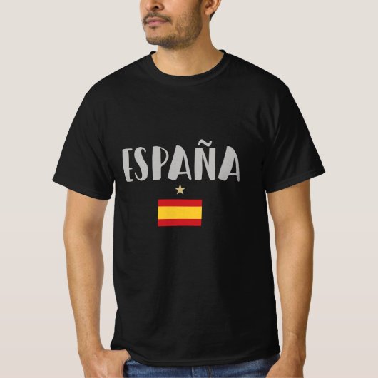 Spain Soccer FC T-shirt (Voorkant)