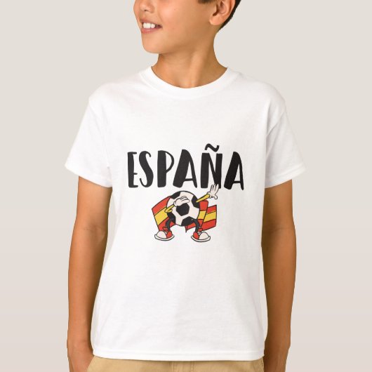 Spain Soccer FC T-shirt (Voorkant)
