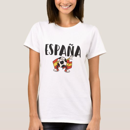 Spain Soccer FC T-shirt (Voorkant)