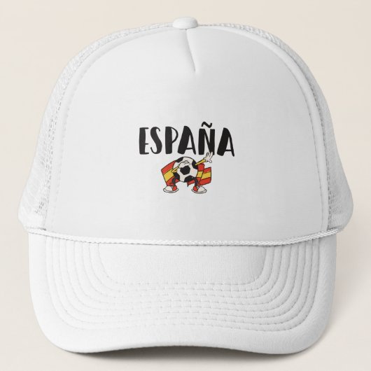 Spain Soccer FC Trucker Pet (Voorkant)