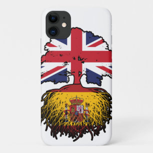 Spain Spanish British UK Verenigd Koninkrijk Case-Mate iPhone Case