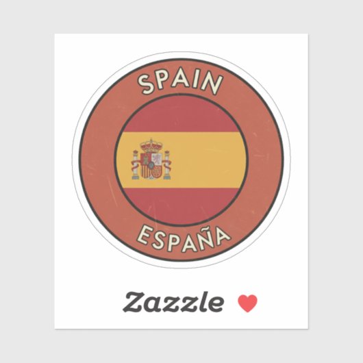Spain Sticker (Vel)