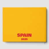 Spain travel coffee table book gastenboek (Achterkant)