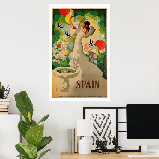 Spain - Vintage Travel Posters (Thuiskantoor)