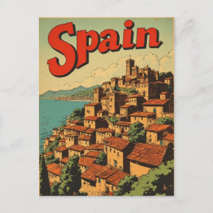 SPAINSE ANSICHTKAART UIT DE JAREN 70 BRIEFKAART