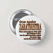 Spake Zarathustra Ronde Button 5,7 Cm (Voorkant /achterkant)