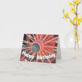 Spaken Verjaardag Kaart (Gele Bloem)
