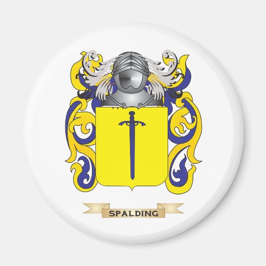 Spalding wapenschild (Family Crest) Magneet (Voorkant)