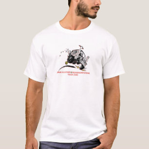 SPAM ALLSTARS REDGRASSHOPPER TOUR 2005 T-SHIRT