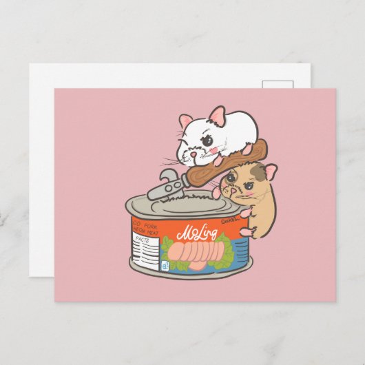 Spam Briefkaart (Voorkant / Achterkant)