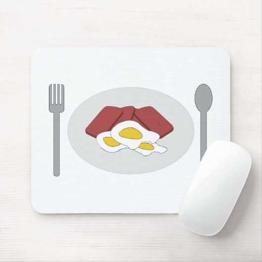Spam en Eggs Mousepad Muismat (Met muis)