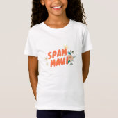 Spam Maui met bloemen | Musubi Maui T-shirt (Voorkant)