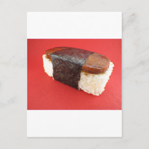 Spam Musubi Briefkaart