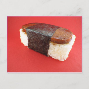 Spam Musubi Briefkaart
