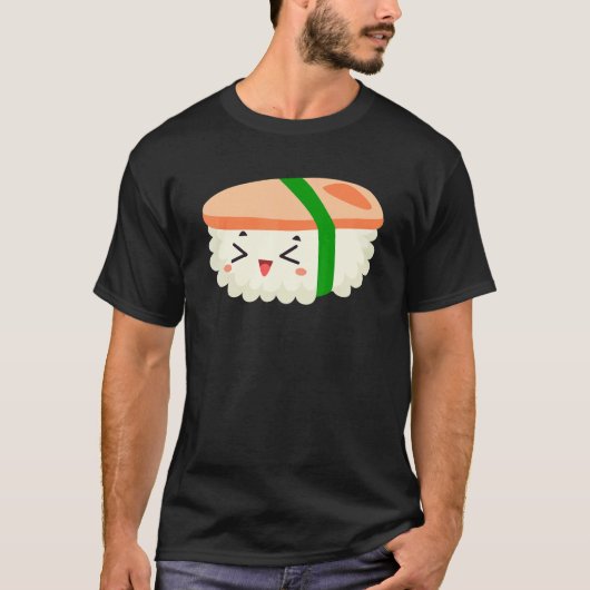 Spam Musubi Food Instruction Diagram Japanese Hawa T-shirt (Voorkant)