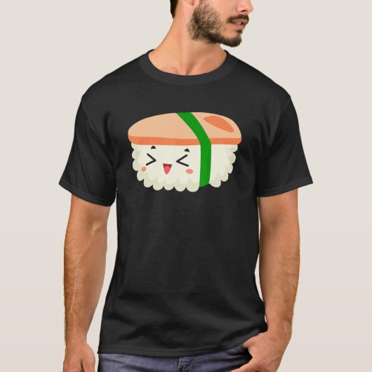 Spam Musubi Food Instruction Diagram Japans Hawa T-shirt (Voorkant)