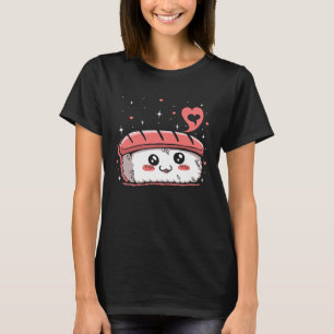 Spam Musubi Voedsel Instructie Diagram Japanse Haw T-shirt