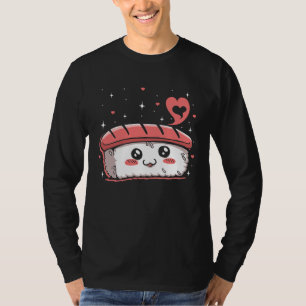 Spam Musubi Voedsel Instructie Diagram Japanse Haw T-shirt
