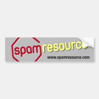 Spam Resource Bumpersticker