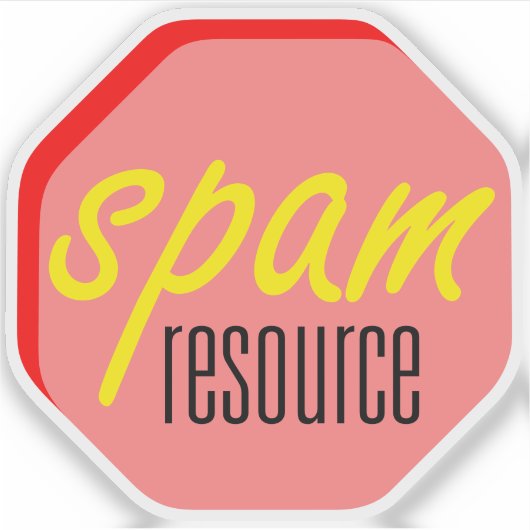 Spam Resource Die Cut-Sticker Sticker (Voorkant)