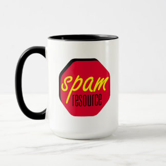 Spam Resource koffie mok