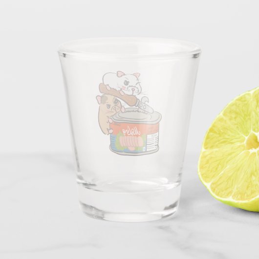 Spam Shot Glas (Achterkant)