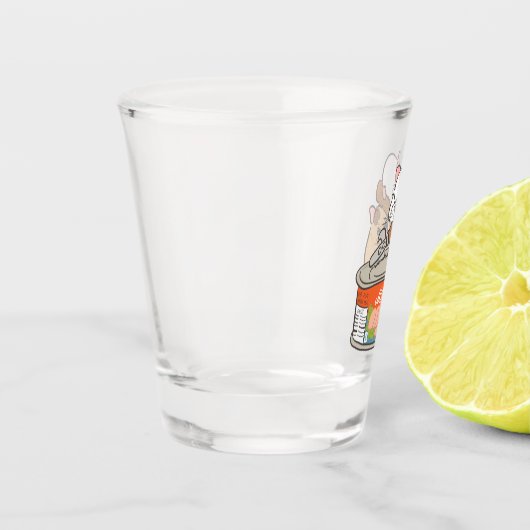 Spam Shot Glas (Links)