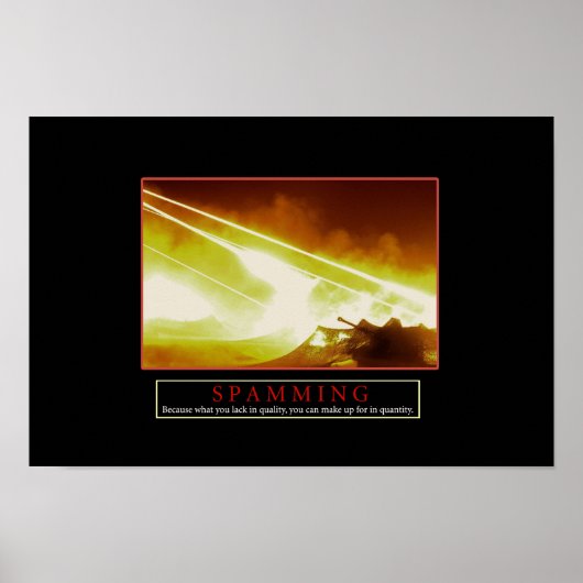 [SPAMMING] Poster 01 (Voorkant)