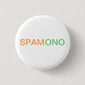 SPAMONO-toets Ronde Button 3,2 Cm (Voorkant)