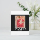 Spandex! Briefkaart (Staand voorkant)