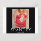 Spandex! Briefkaart (Voorkant)