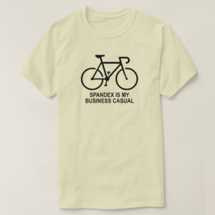 Spandex Is Mijn Zakelijke Fietstenue T-shirt